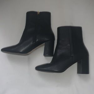 Cole Haan black leather ankle boots